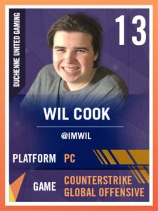 Wil Cook, Duchenne United Gaming (DUG) Panelist and Gamer