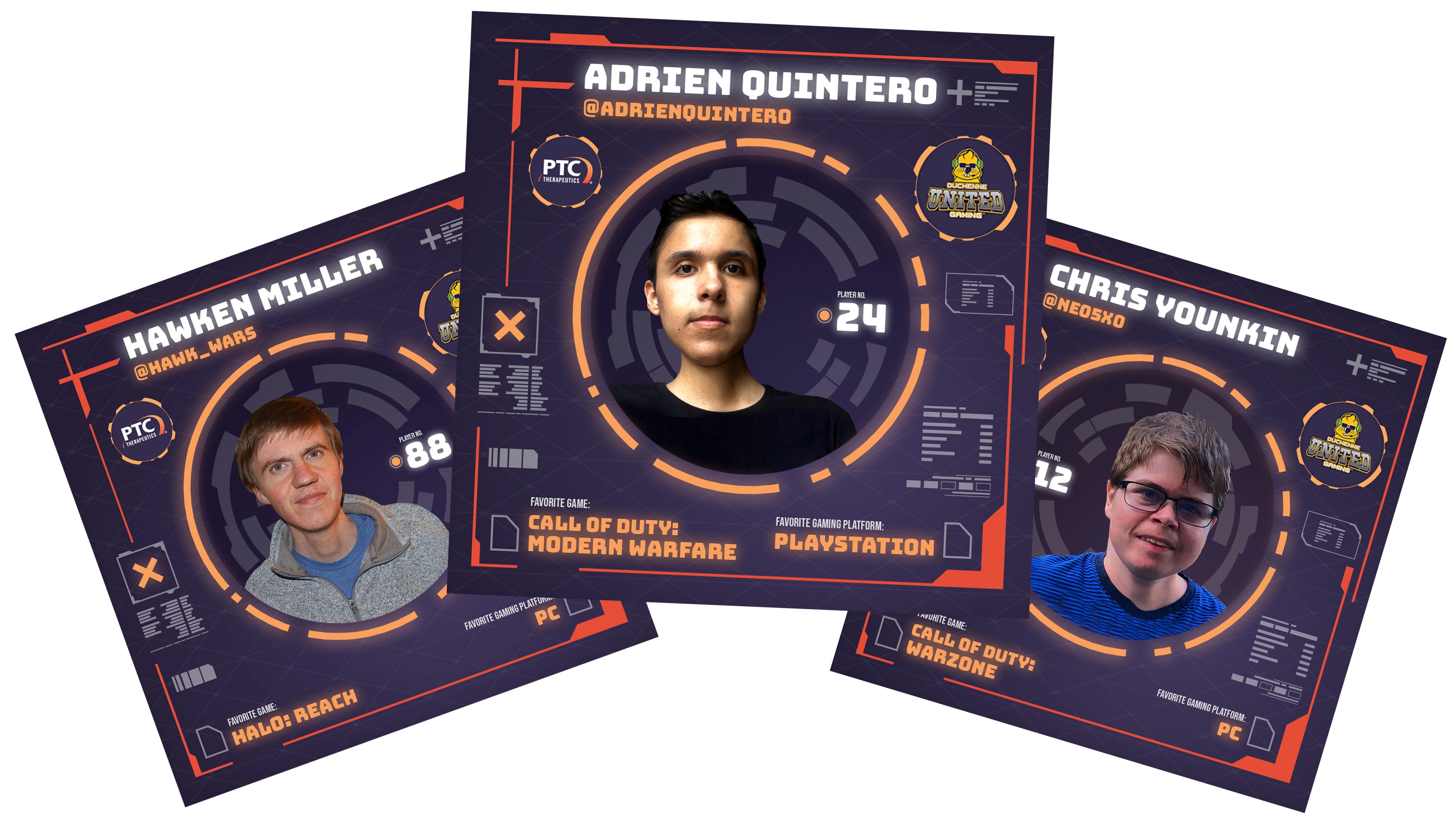 Hawken Miller, Adrien Quintero and Chris Younken - DUG Gamers
