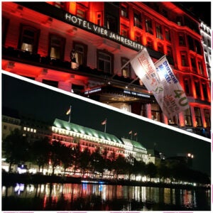 Hotel in Hamburg for Duchenne Awareness Day 2022